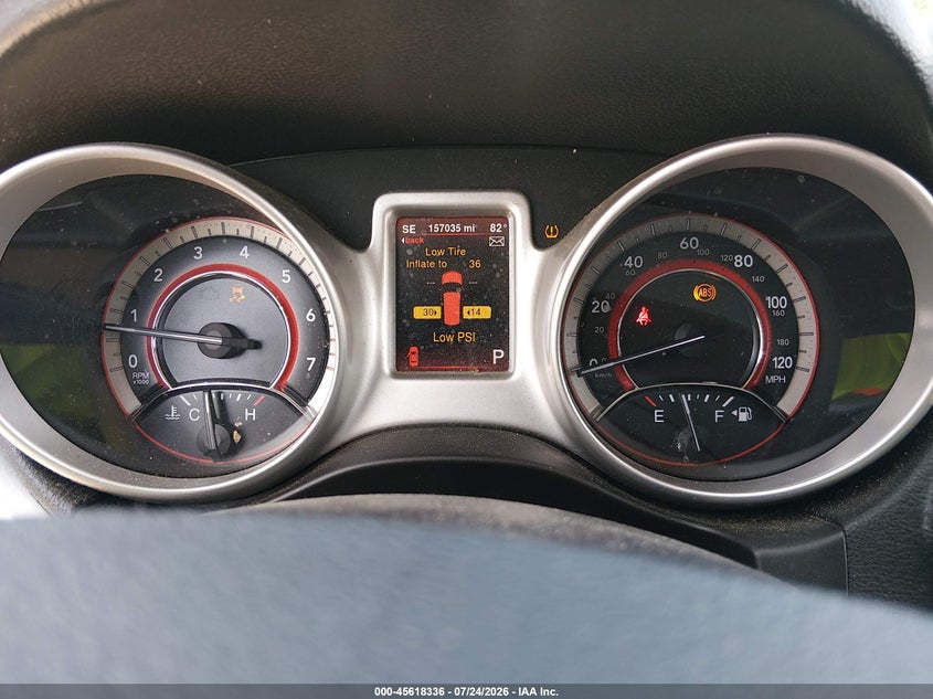2015 Dodge Journey VIN 3C4PDCEG6FT650280 IAAI salvage auction — RIGHT FRONT, Salvage Title, sold $375 on 2026-08-14 (photo 7)