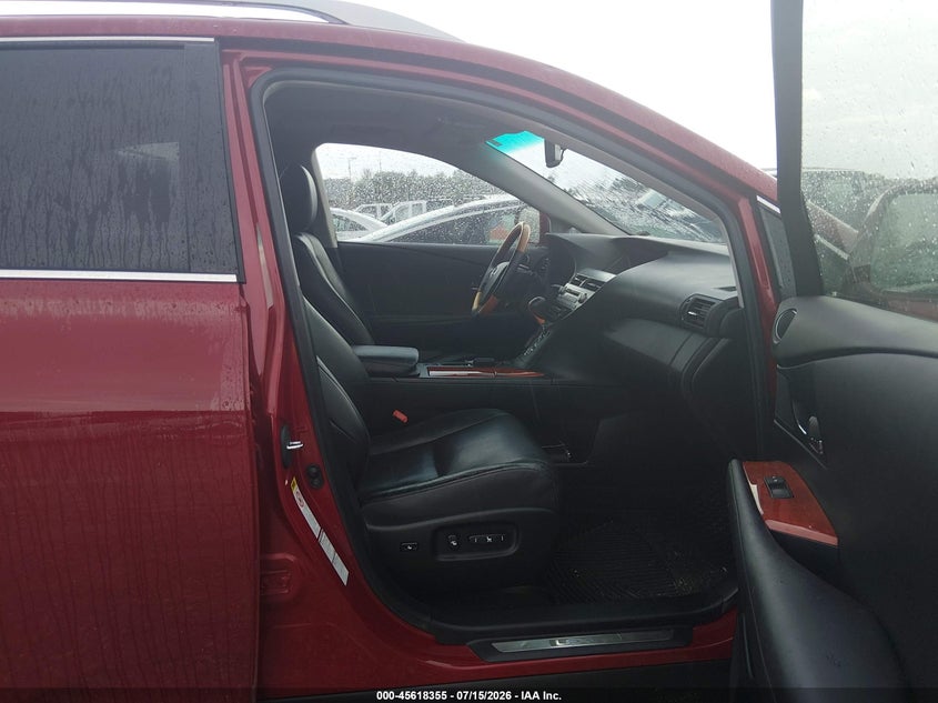 2012 Lexus Rx VIN 2T2BK1BA4CC147555 IAAI salvage auction — HAIL, Salvage (Missouri), sold $3,950 on 2026-08-24 (photo 5)