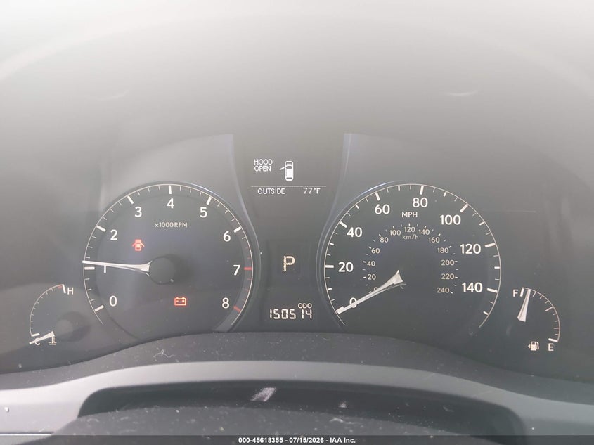 2012 Lexus Rx VIN 2T2BK1BA4CC147555 IAAI salvage auction — HAIL, Salvage (Missouri), sold $3,950 on 2026-08-24 (photo 7)