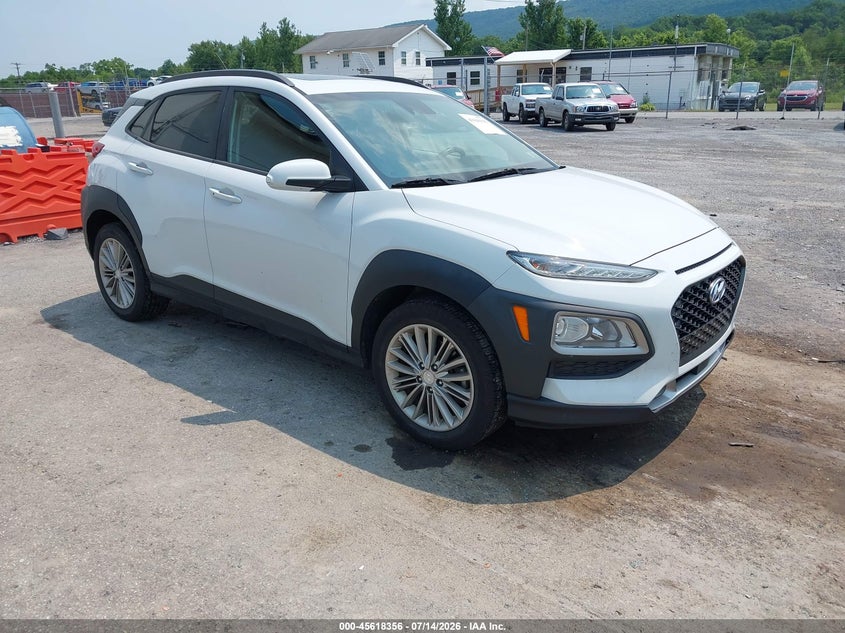 2018 Hyundai Kona VIN KM8K6CAA8JU130582 IAAI salvage auction — NORMAL WEAR, Clear (Pennsylvania), sold $3,650 on 2026-07-15 (photo 1)