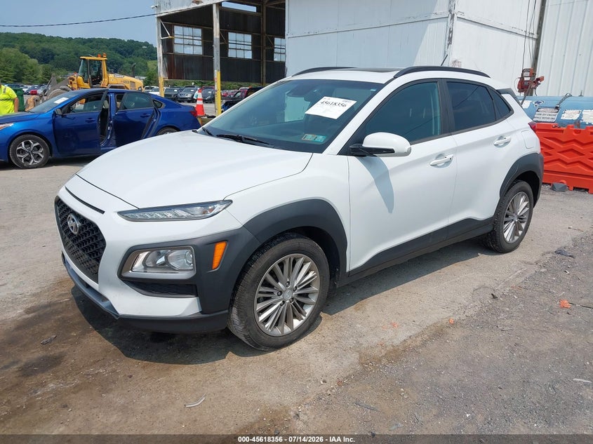 2018 Hyundai Kona VIN KM8K6CAA8JU130582 IAAI salvage auction — NORMAL WEAR, Clear (Pennsylvania), sold $3,650 on 2026-07-15 (photo 2)