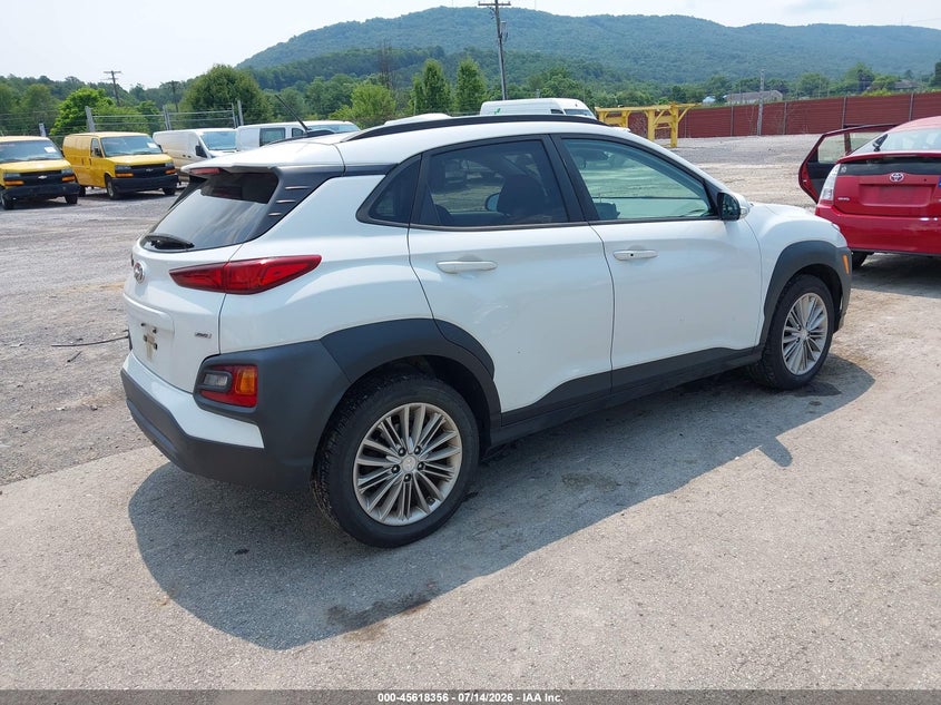 2018 Hyundai Kona VIN KM8K6CAA8JU130582 IAAI salvage auction — NORMAL WEAR, Clear (Pennsylvania), sold $3,650 on 2026-07-15 (photo 4)