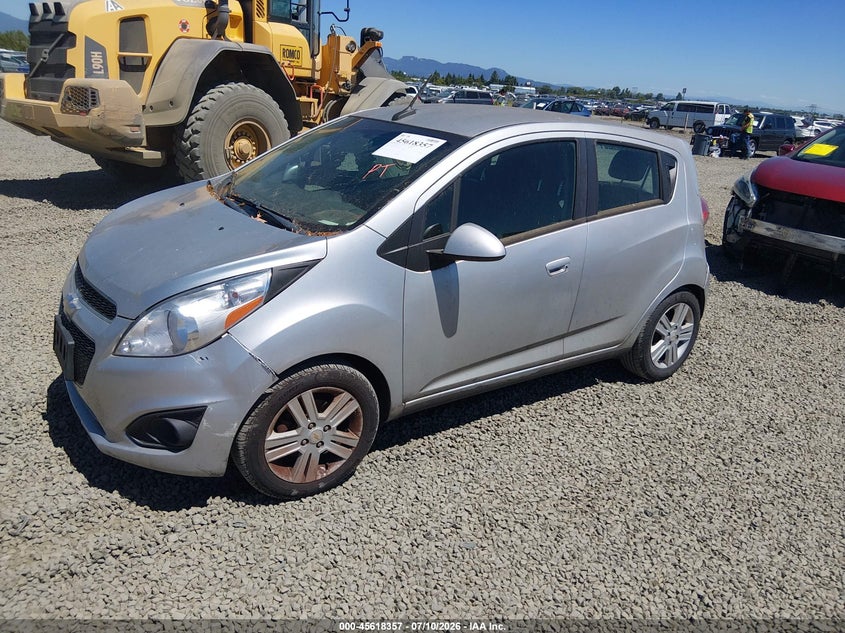 2014 Chevrolet Spark VIN KL8CD6S90EC560812 IAAI salvage auction — NORMAL WEAR, Salvage Title, sold $25 on 2026-07-29 (photo 2)