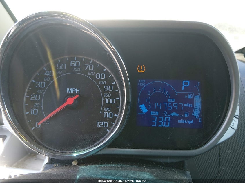 2014 Chevrolet Spark VIN KL8CD6S90EC560812 IAAI salvage auction — NORMAL WEAR, Salvage Title, sold $25 on 2026-07-29 (photo 7)