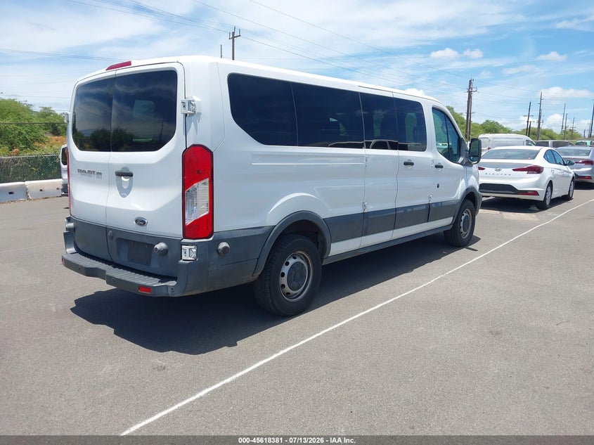 2018 Ford Transit-350 VIN 1FBZX2ZM9JKB18904 IAAI salvage auction — NORMAL WEAR, Sf97 (Hawaii), sold $10,600 on 2026-07-28 (photo 4)