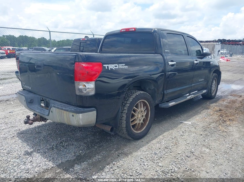 2008 Toyota Tundra VIN 5TBEV58128S481078 IAAI salvage auction — NORMAL WEAR, Clear (Georgia), sold $1,450 on 2026-07-31 (photo 4)