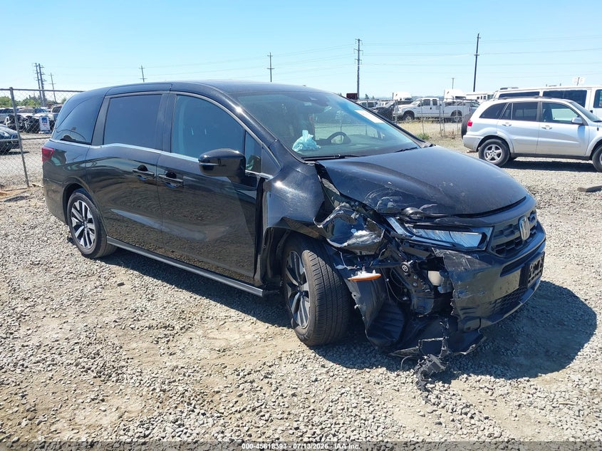 2025 Honda Odyssey VIN 5FNRL6H67SB085983 IAAI salvage auction — NORMAL WEAR, Enterprise Vehicles Clear Only (California), sold $16,050 on 2026-07-29 (photo 1)