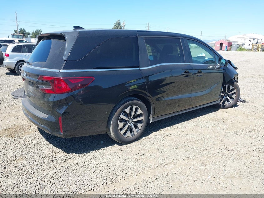 2025 Honda Odyssey VIN 5FNRL6H67SB085983 IAAI salvage auction — NORMAL WEAR, Enterprise Vehicles Clear Only (California), sold $16,050 on 2026-07-29 (photo 4)