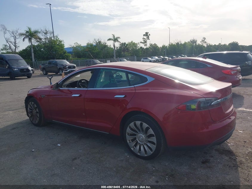 2015 Tesla Model s VIN 5YJSA1S21FF081871 IAAI salvage auction — FRONT END, Rebuildable (Florida), sold $4,000 on 2026-09-02 (photo 3)
