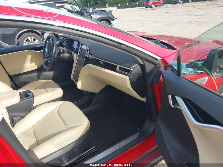 2015 Tesla Model s VIN 5YJSA1S21FF081871 IAAI salvage auction — FRONT END, Rebuildable (Florida), sold $4,000 on 2026-09-02 (photo 5)