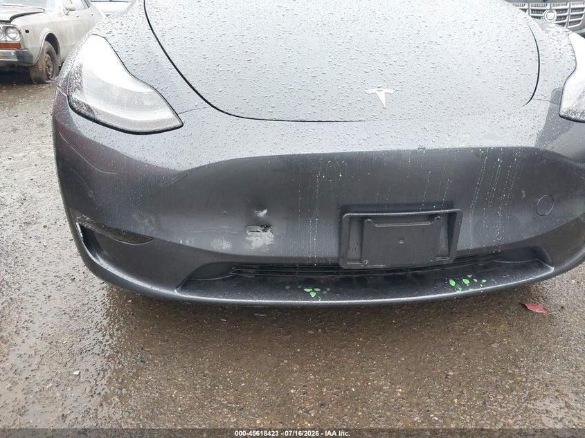 2022 Tesla Model y VIN 7SAYGDEF5NF397459 IAAI salvage auction — FRONT & REAR, Wait Title, sold $13,200 on 2026-07-31 (photo 6)