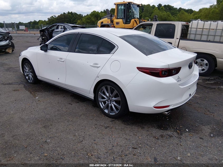 2026 Mazda 3 VIN JM1BPACL2T1855913 IAAI salvage auction — FRONT & REAR, Salvage (Mississippi), sold $7,500 on 2026-08-19 (photo 3)