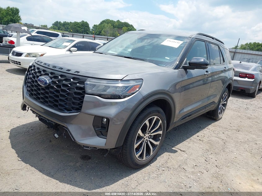 2026 Ford Explorer VIN 1FMUK8KH4TGA55782 IAAI salvage auction — FRONT END, Enterprise Vehicles Clear Only (Arkansas), sold $22,800 on 2026-07-29 (photo 2)