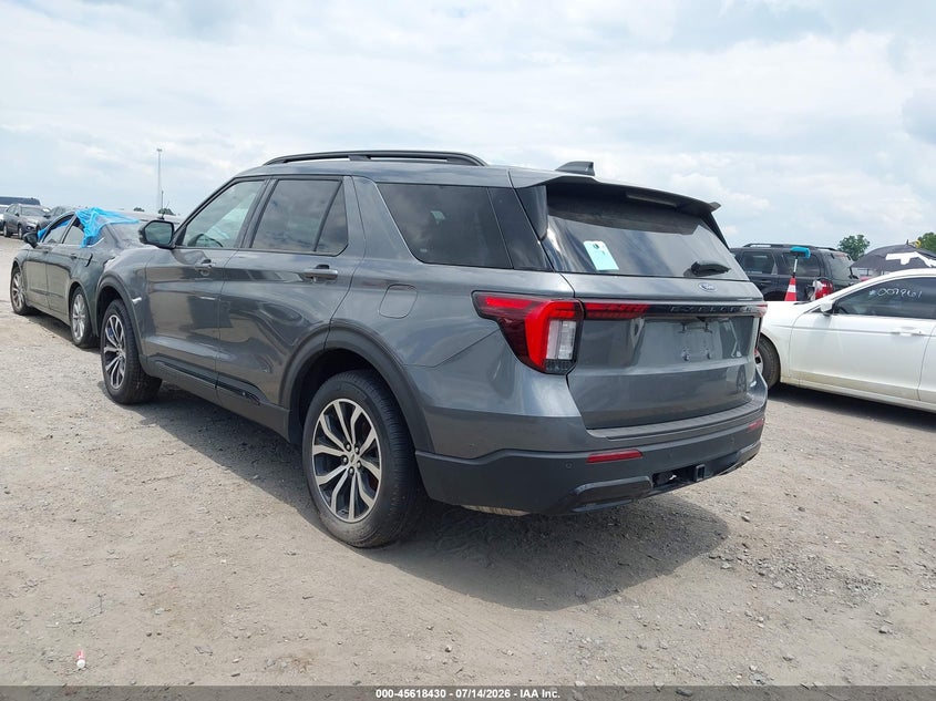 2026 Ford Explorer VIN 1FMUK8KH4TGA55782 IAAI salvage auction — FRONT END, Enterprise Vehicles Clear Only (Arkansas), sold $22,800 on 2026-07-29 (photo 3)