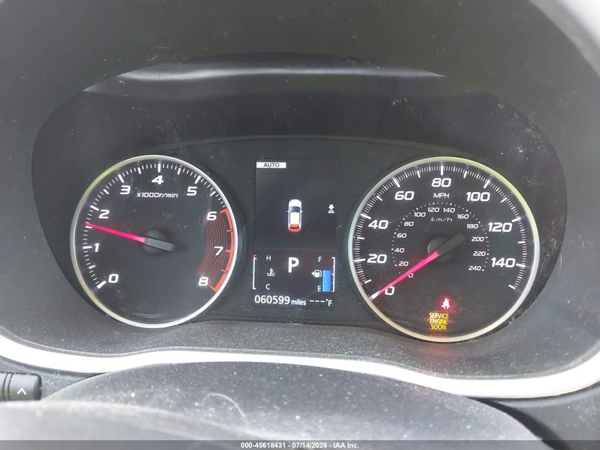 2018 Mitsubishi Eclipse cross VIN JA4AT4AA5JZ049213 IAAI salvage auction — FRONT END, Mv-907A (New York), sold $1,050 on 2026-07-28 (photo 7)