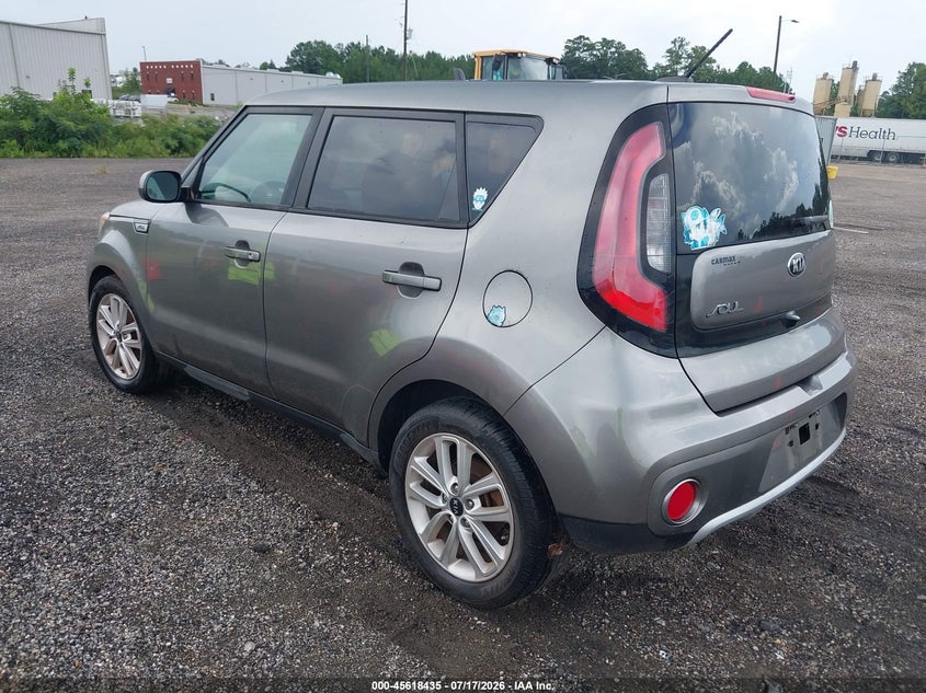 2017 Kia Soul VIN KNDJP3A55H7429634 IAAI salvage auction — NORMAL WEAR, Salvage Title, sold $25 on 2026-07-29 (photo 3)