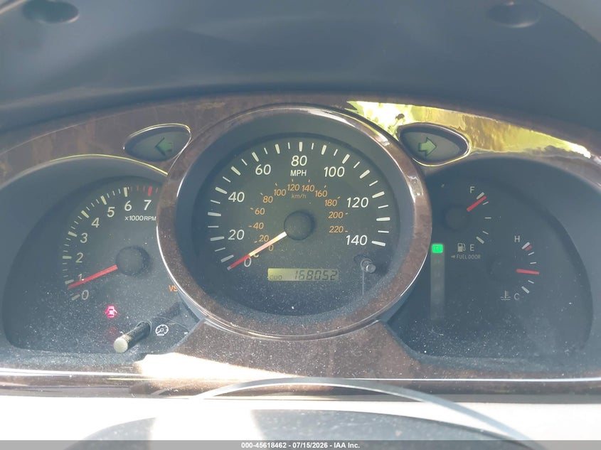 2003 Toyota Highlander VIN JTEHF21A130137811 IAAI salvage auction — RIGHT REAR, Salvage - Greater Than 75% (Maryland), sold $750 on 2026-08-01 (photo 7)