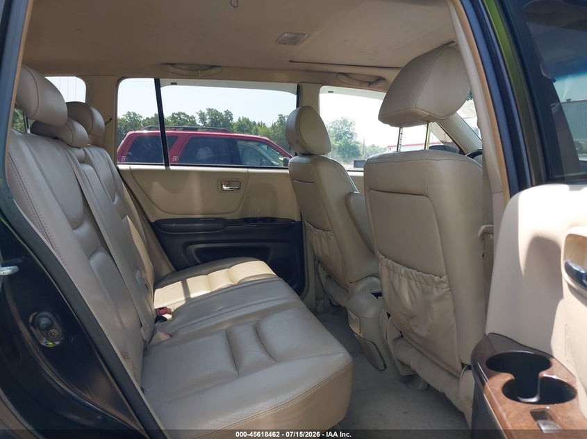 2003 Toyota Highlander VIN JTEHF21A130137811 IAAI salvage auction — RIGHT REAR, Salvage - Greater Than 75% (Maryland), sold $750 on 2026-08-01 (photo 8)