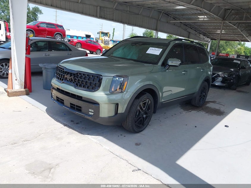 2025 Kia Telluride VIN 5XYP5DGC7SG699342 IAAI salvage auction — REAR END, Rebuildable (Florida), sold $17,600 on 2026-08-02 (photo 2)