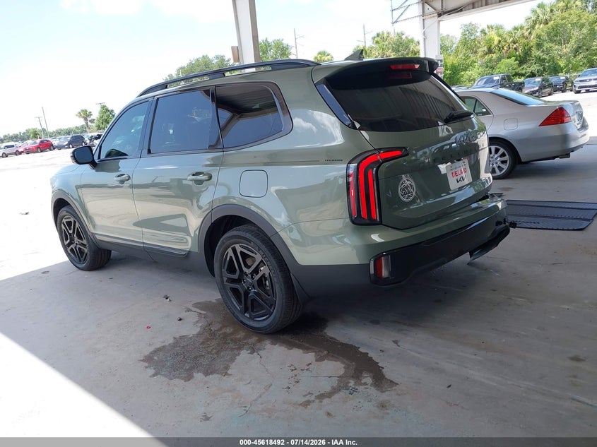 2025 Kia Telluride VIN 5XYP5DGC7SG699342 IAAI salvage auction — REAR END, Rebuildable (Florida), sold $17,600 on 2026-08-02 (photo 3)