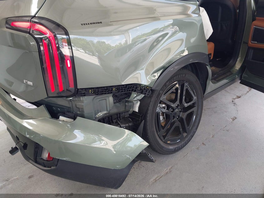 2025 Kia Telluride VIN 5XYP5DGC7SG699342 IAAI salvage auction — REAR END, Rebuildable (Florida), sold $17,600 on 2026-08-02 (photo 6)