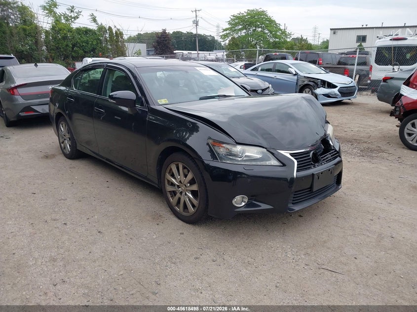 2013 Lexus Gs VIN JTHCE1BL3D5019323 IAAI salvage auction — FRONT END, Salvage Title, sold $2,800 on 2026-09-11 (photo 1)