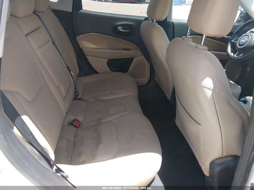 2018 Jeep Compass VIN 3C4NJCAB3JT308644 IAAI salvage auction — NORMAL WEAR, Sf97 (Arizona), sold $7,800 on 2026-08-25 (photo 8)