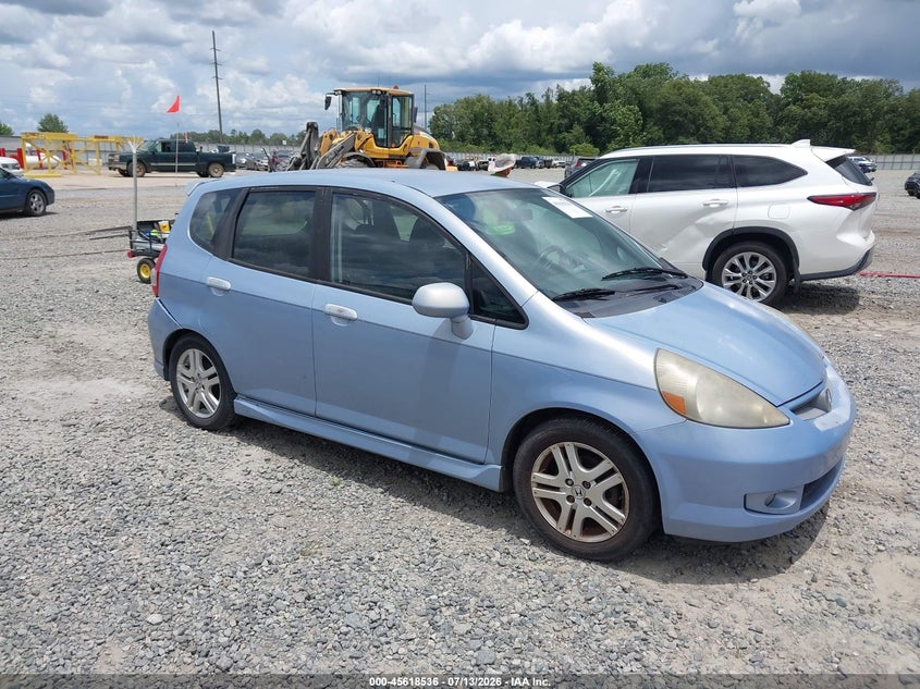2008 Honda Fit VIN JHMGD38608S016596 IAAI salvage auction — NORMAL WEAR, Clear (Georgia), sold $700 on 2026-07-30 (photo 1)