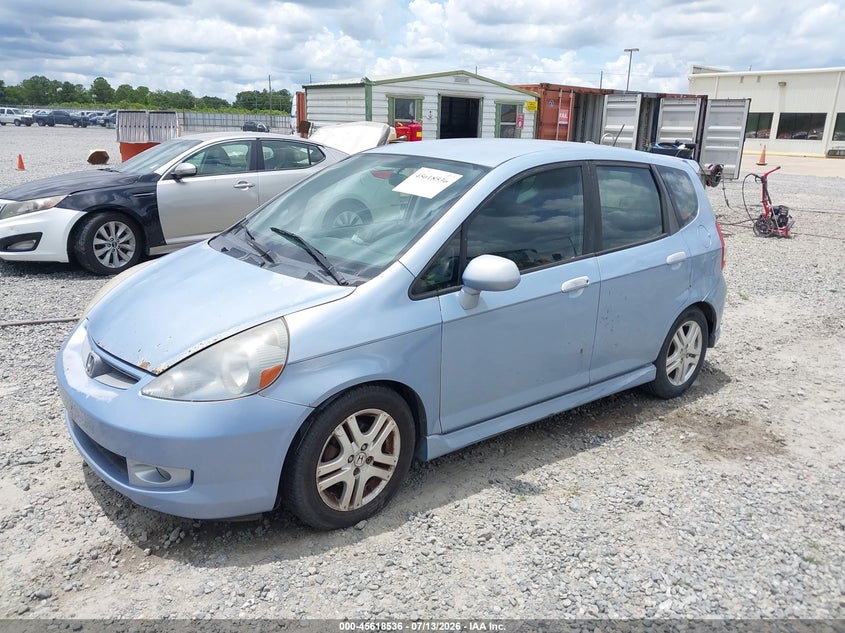 2008 Honda Fit VIN JHMGD38608S016596 IAAI salvage auction — NORMAL WEAR, Clear (Georgia), sold $700 on 2026-07-30 (photo 2)