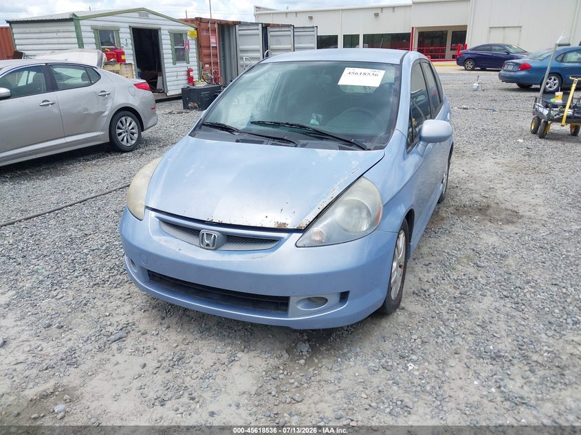 2008 Honda Fit VIN JHMGD38608S016596 IAAI salvage auction — NORMAL WEAR, Clear (Georgia), sold $700 on 2026-07-30 (photo 6)