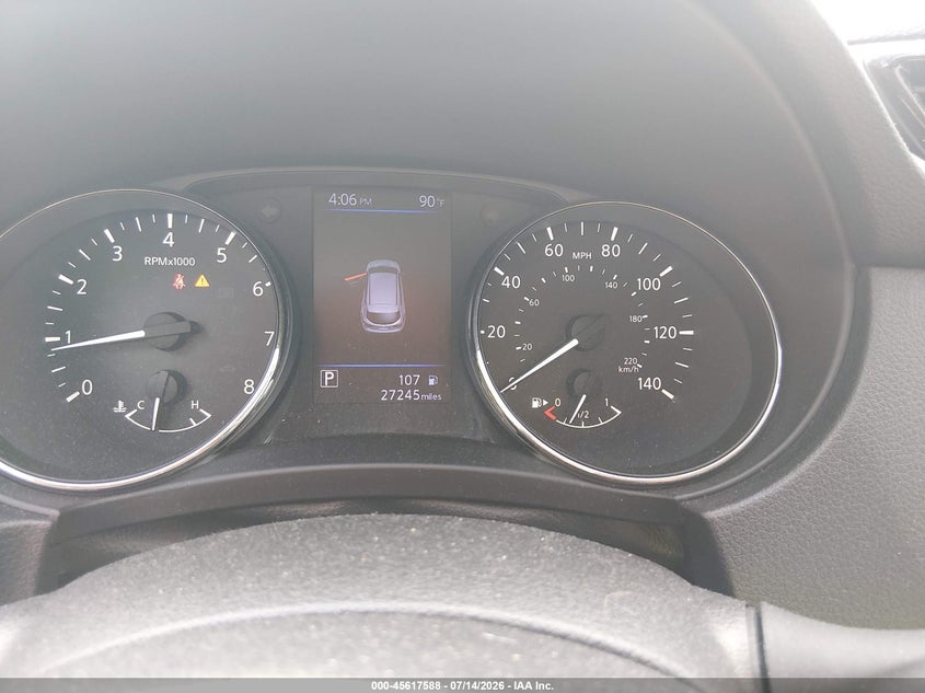 2019 Nissan Rogue VIN JN1BJ1CP5KW523831 IAAI salvage auction — FRONT END, Salvage Title, sold $2,150 on 2026-07-29 (photo 7)