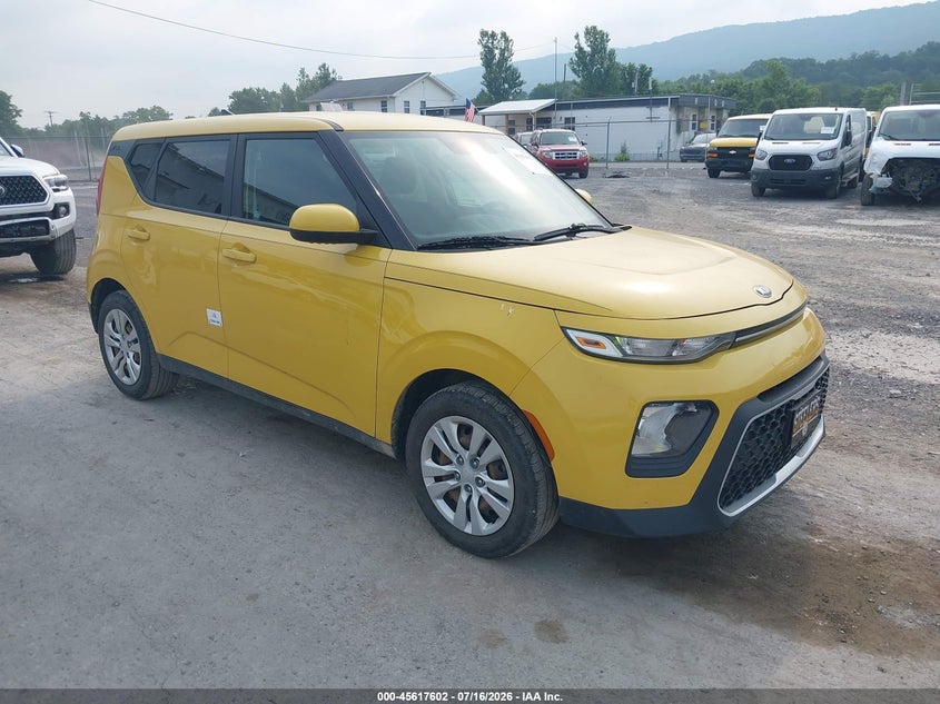 2020 Kia Soul VIN KNDJ23AU8L7117337 IAAI salvage auction — FRESH WATER, Salvage (Pennsylvania), sold $1,550 on 2026-07-29 (photo 1)