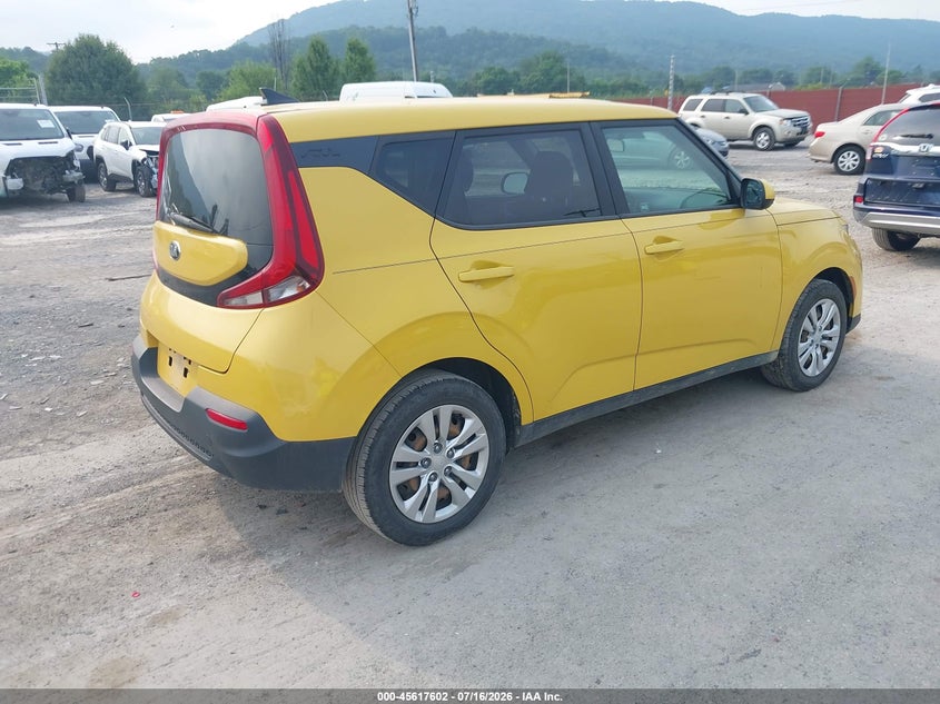 2020 Kia Soul VIN KNDJ23AU8L7117337 IAAI salvage auction — FRESH WATER, Salvage (Pennsylvania), sold $1,550 on 2026-07-29 (photo 4)