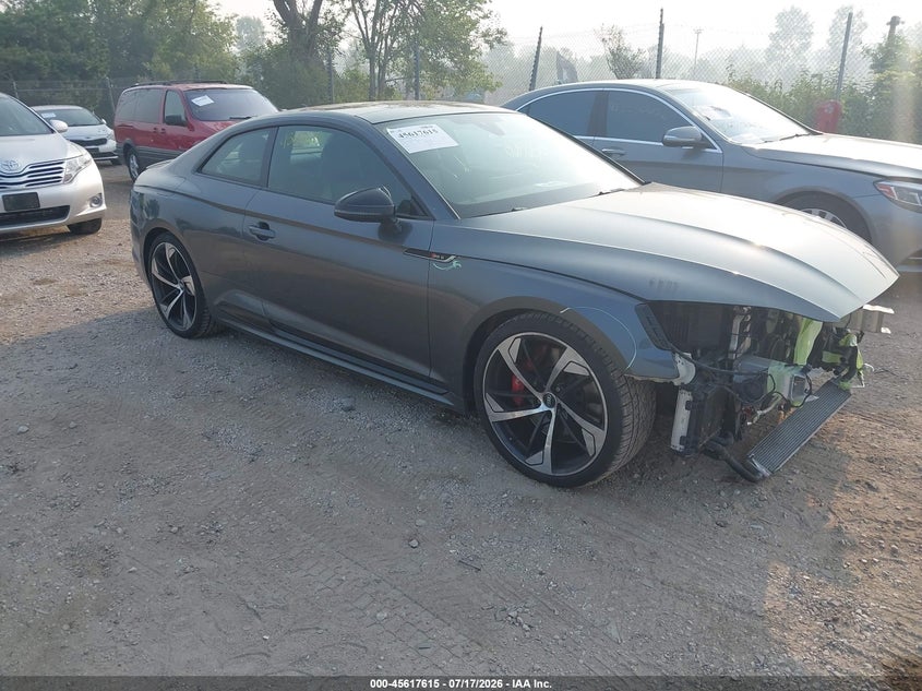 2019 Audi Rs5 VIN WUAPWAF5XKA903049 IAAI salvage auction — FRONT END, Wait Title, sold $12,200 on 2026-08-11 (photo 1)