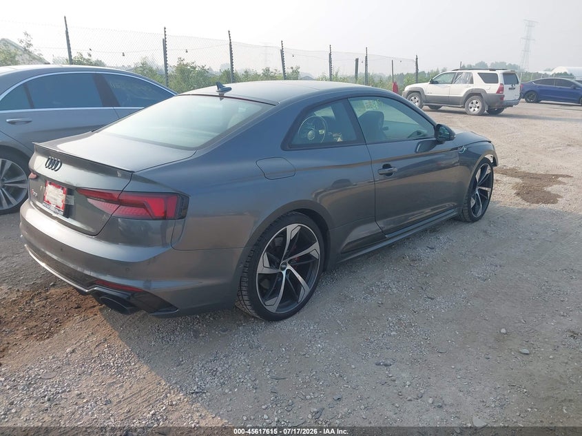 2019 Audi Rs5 VIN WUAPWAF5XKA903049 IAAI salvage auction — FRONT END, Wait Title, sold $12,200 on 2026-08-11 (photo 4)
