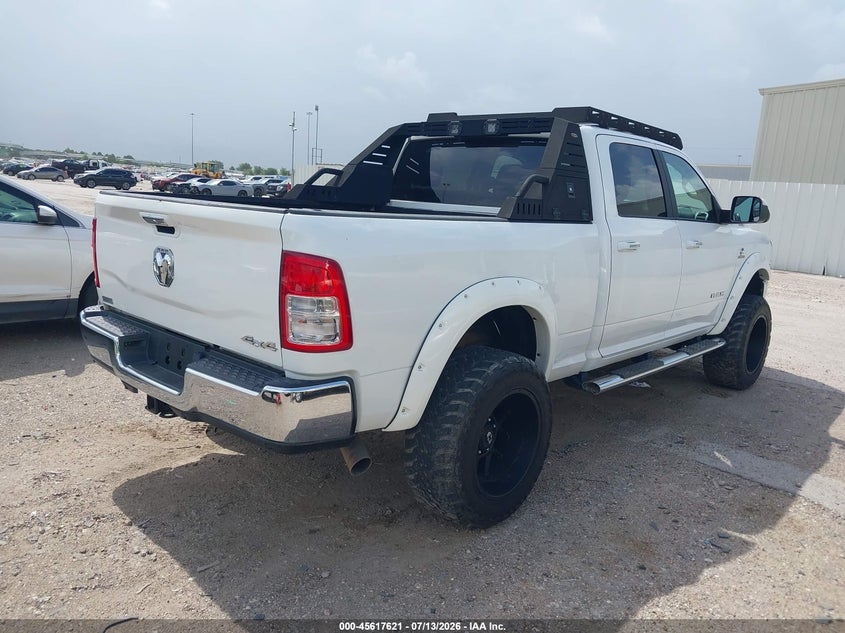2019 Ram 2500 VIN 3C6UR5DL7KG587151 IAAI salvage auction — REAR END, Clear (Oklahoma), sold $15,300 on 2026-07-30 (photo 4)