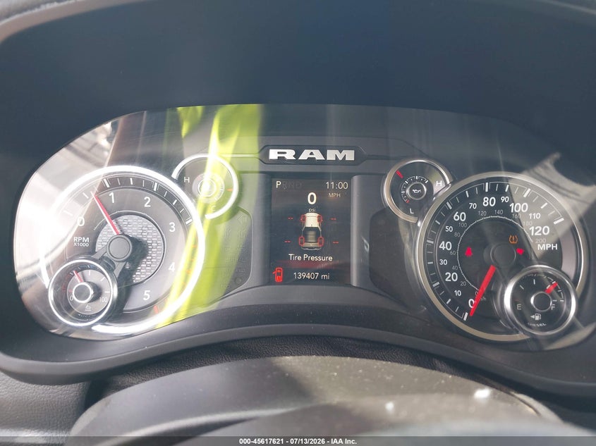 2019 Ram 2500 VIN 3C6UR5DL7KG587151 IAAI salvage auction — REAR END, Clear (Oklahoma), sold $15,300 on 2026-07-30 (photo 7)