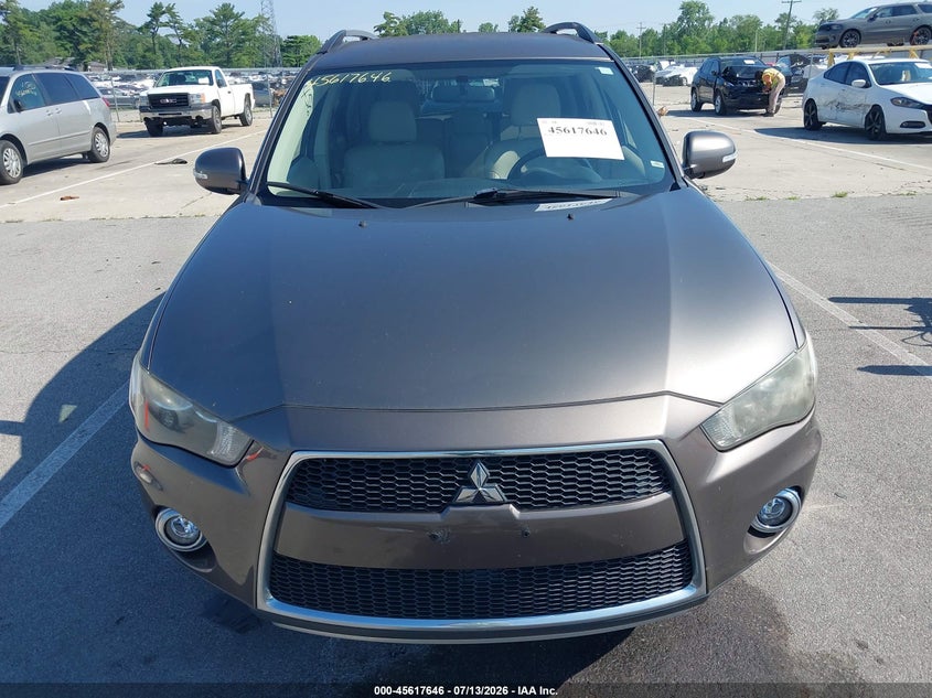 2012 Mitsubishi Outlander VIN JA4AS3AW5CU009836 IAAI salvage auction — NORMAL WEAR, Clear (Indiana), sold $400 on 2026-07-18 (photo 6)