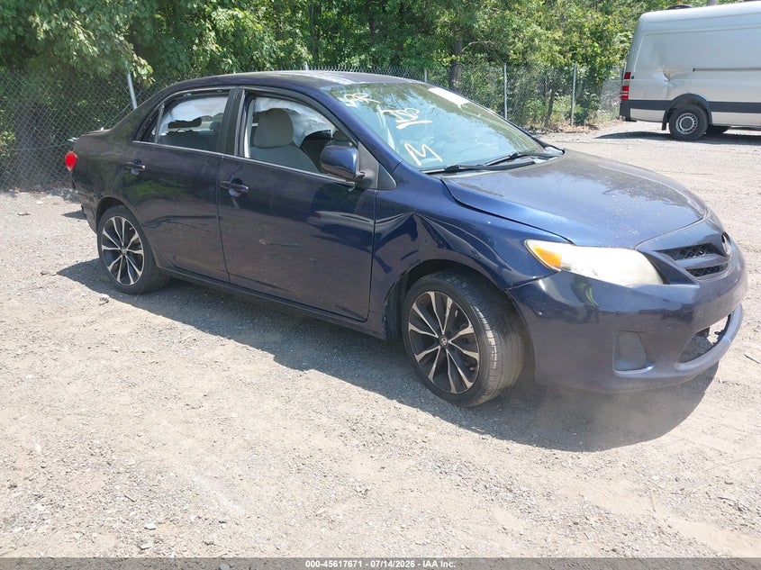 2011 Toyota Corolla VIN 2T1BU4EE8BC655895 IAAI salvage auction — SIDE, Salvage - Greater Than 75% (Maryland), sold $725 on 2026-07-31 (photo 1)