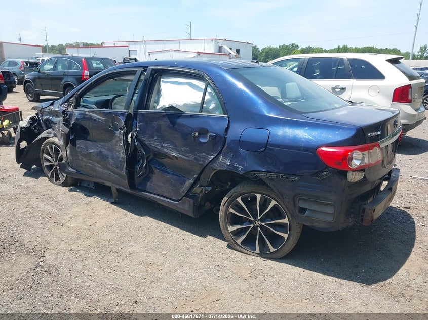 2011 Toyota Corolla VIN 2T1BU4EE8BC655895 IAAI salvage auction — SIDE, Salvage - Greater Than 75% (Maryland), sold $725 on 2026-07-31 (photo 3)