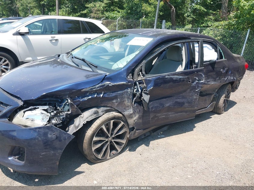 2011 Toyota Corolla VIN 2T1BU4EE8BC655895 IAAI salvage auction — SIDE, Salvage - Greater Than 75% (Maryland), sold $725 on 2026-07-31 (photo 6)