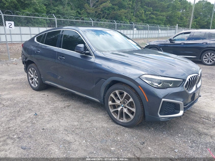 2020 BMW X6 VIN 5UXCY6C08L9C11405 — IAAI salvage auction photo
