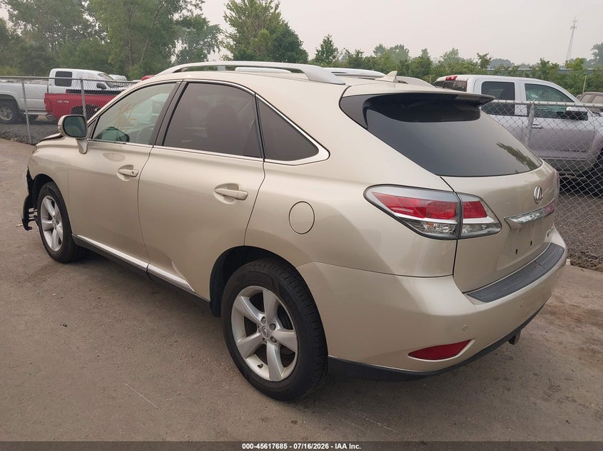 2013 Lexus Rx VIN 2T2BK1BA0DC164273 IAAI salvage auction — RIGHT FRONT, Salvage (Ohio), sold $5,400 on 2026-07-26 (photo 3)
