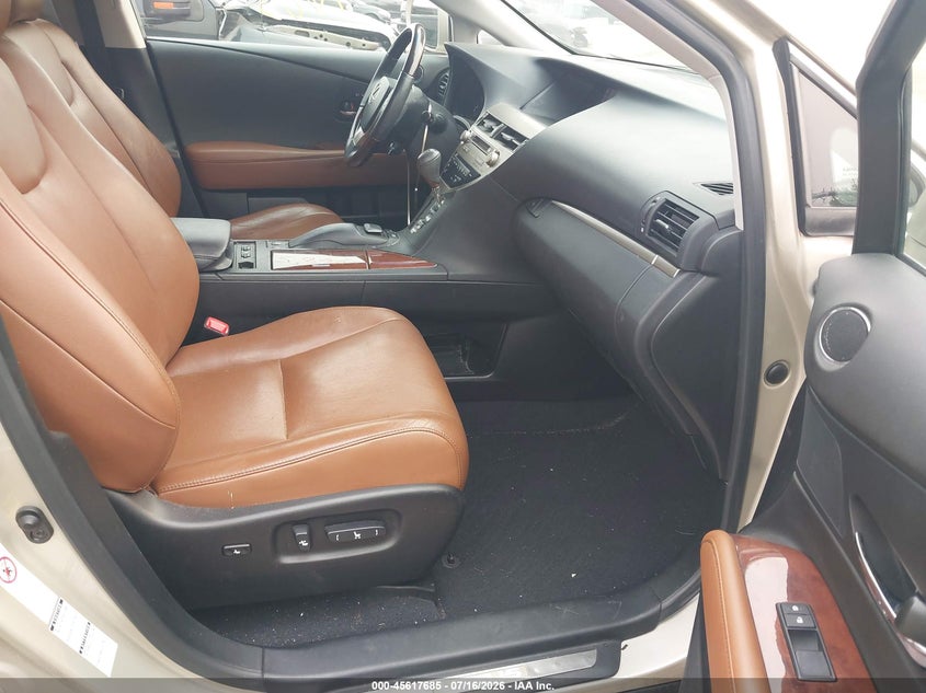2013 Lexus Rx VIN 2T2BK1BA0DC164273 IAAI salvage auction — RIGHT FRONT, Salvage (Ohio), sold $5,400 on 2026-07-26 (photo 5)