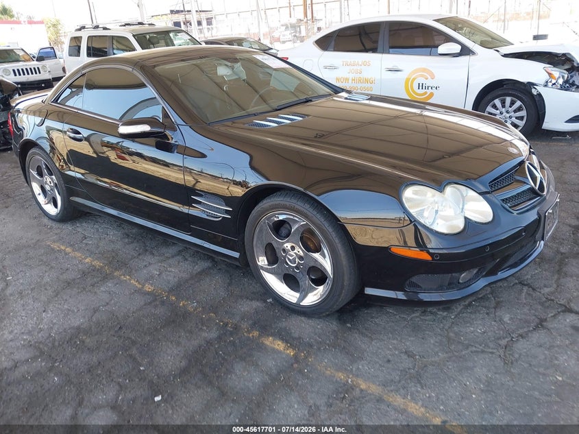 2006 Mercedes-benz Sl-class VIN WDBSK75F96F110834 IAAI salvage auction — LEFT SIDE, Salvage (California), sold $1,050 on 2026-07-31 (photo 1)