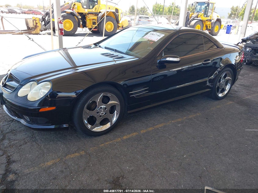 2006 Mercedes-benz Sl-class VIN WDBSK75F96F110834 IAAI salvage auction — LEFT SIDE, Salvage (California), sold $1,050 on 2026-07-31 (photo 2)