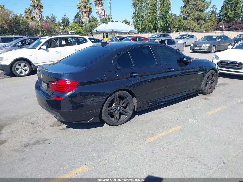 2015 BMW 5er VIN WBA5B1C52FG127262 IAAI salvage auction — FRONT END, Salvage Title, sold $3,050 on 2026-08-10 (photo 4)
