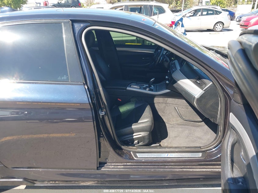2015 BMW 5er VIN WBA5B1C52FG127262 IAAI salvage auction — FRONT END, Salvage Title, sold $3,050 on 2026-08-10 (photo 5)