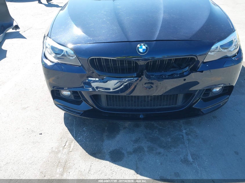 2015 BMW 5er VIN WBA5B1C52FG127262 IAAI salvage auction — FRONT END, Salvage Title, sold $3,050 on 2026-08-10 (photo 6)