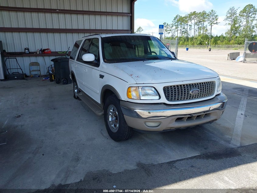 2001 Ford Expedition VIN 1FMRU17L21LB21951 IAAI salvage auction — SIDE, Rebuildable (Florida), sold $425 on 2026-07-23 (photo 1)